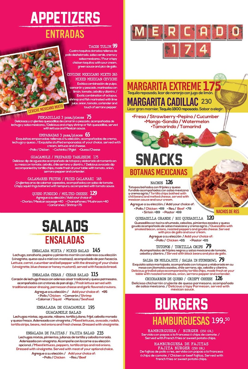 Mercado 174 Menu - Image 1